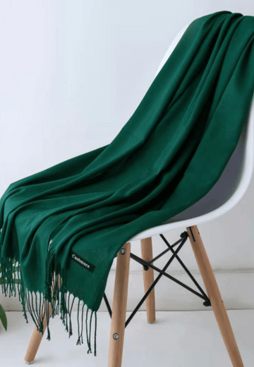 Elegant Solid-Color Stole Collection – Set of 4