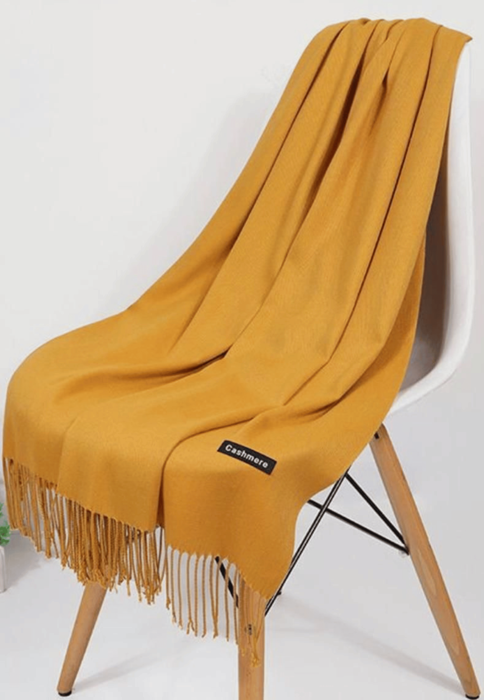 Elegant Solid-Color Stole Collection – Set of 4