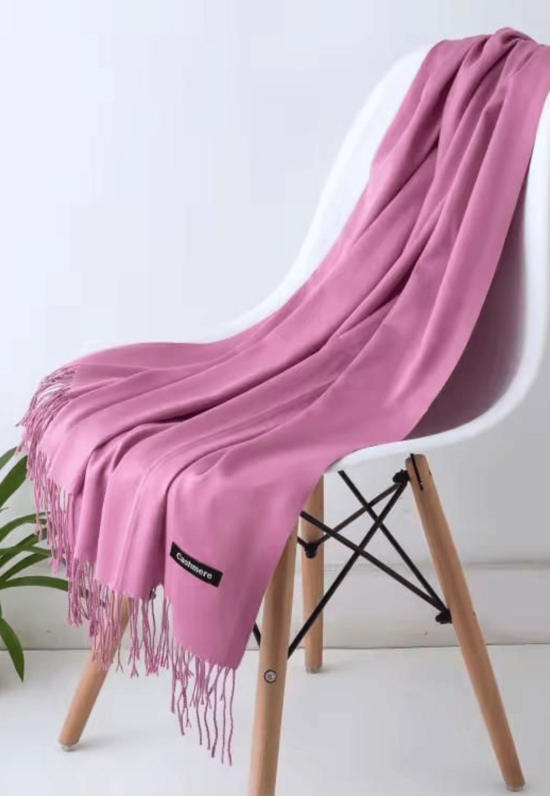 Elegant Solid-Color Stole Collection – Set of 4