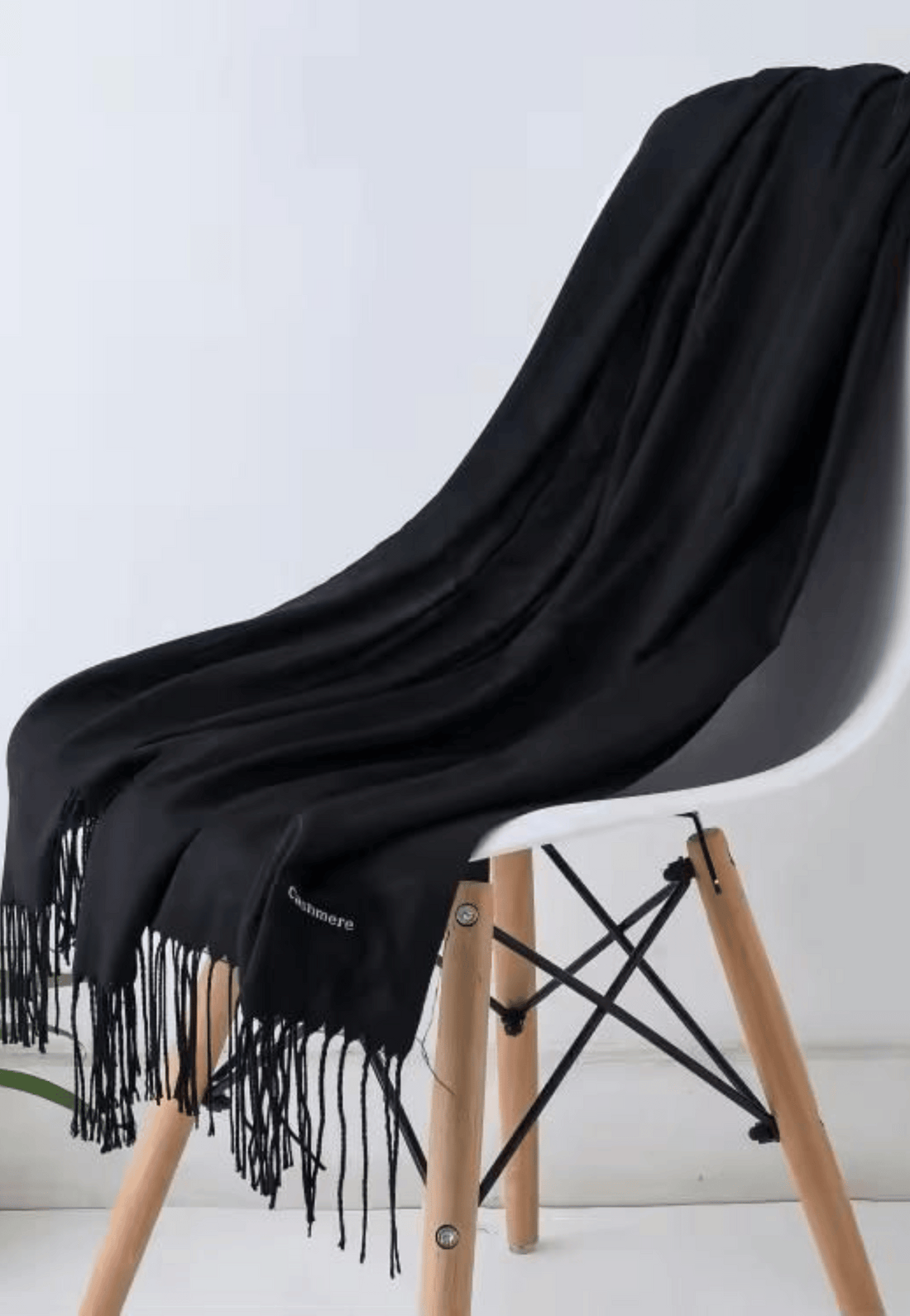 Elegant Solid-Color Stole Collection – Set of 4