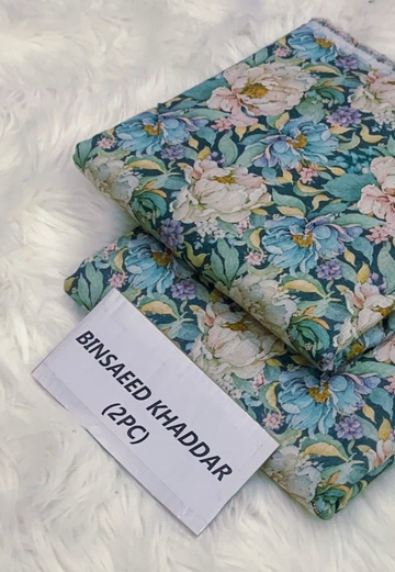 Bin Saeed Khaddar 2-Piece Printed Fabric